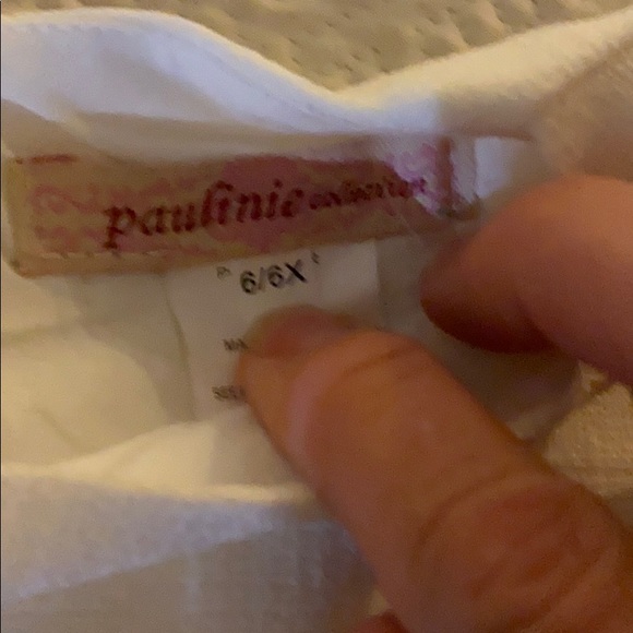 Paulinie collection white dress 6/6x - Picture 2 of 6